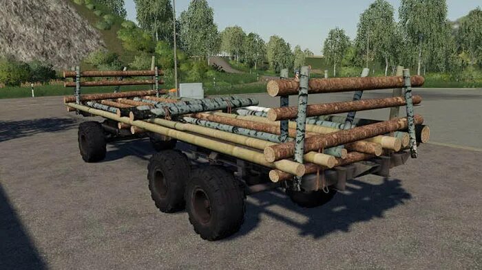 Фс 19 платформа. Фс 19 прицеп птс для тюков. фс 19 прицеп платформа птс 12. fs 19 птс 12. птс 12 для тюков фс 19.