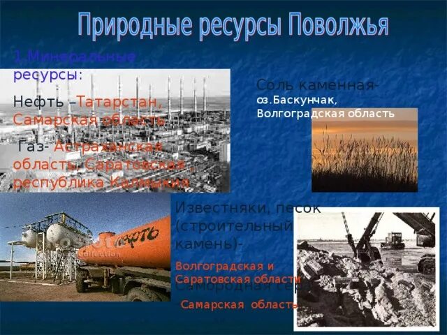 Центры переработки природных ресурсов поволжья. Природные ресурсы Поволжья. Природные ресурсы Поволжского экономического района России. Минеральные ресурсы Поволжья. Природные ресурсы Поволжья кратко.