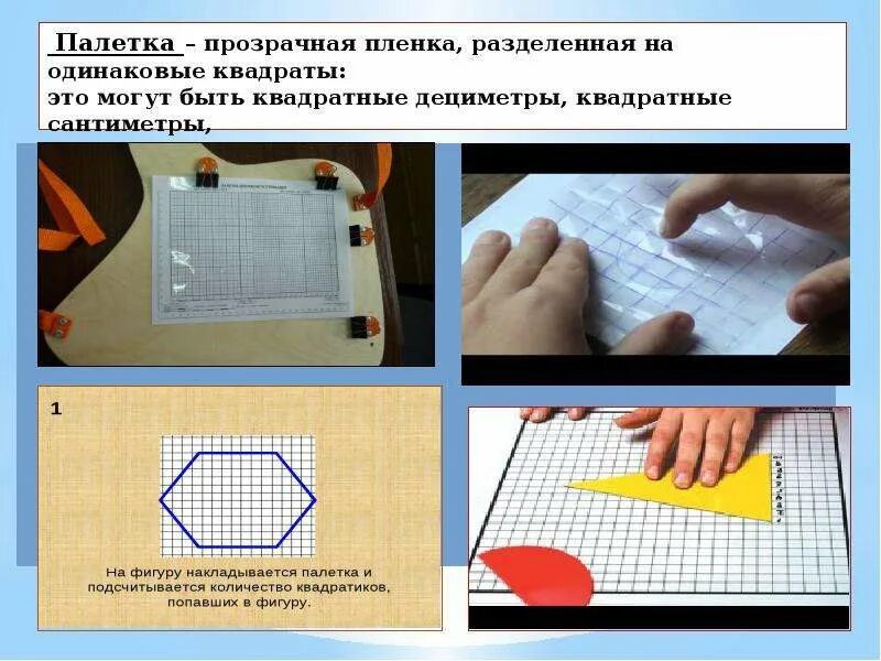 Палетка в клетку