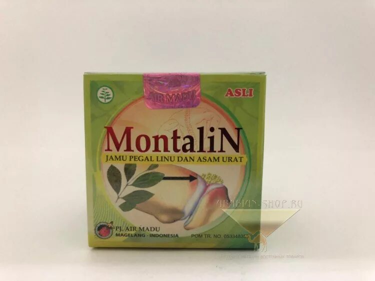 Asli, Montalin, 40 капсул. Капсулы для суставов Montalin (40 шт). Монталин Индонезия лекарство. Мазь Montalin.
