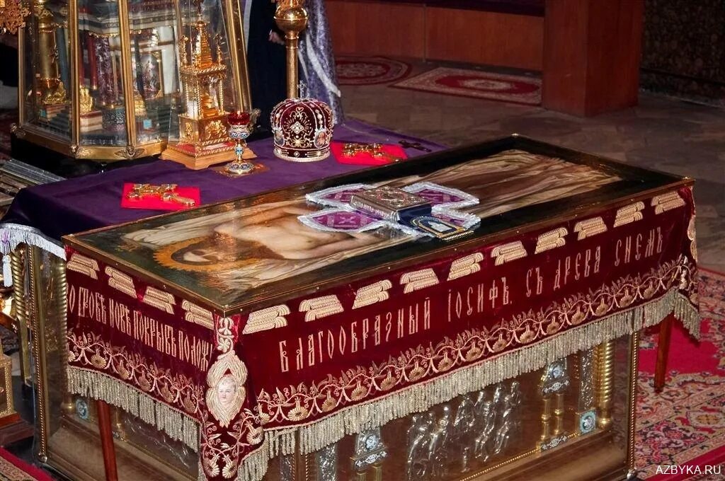 Плащаница Спасителя / Фотогалереи сайта Православие.Ru