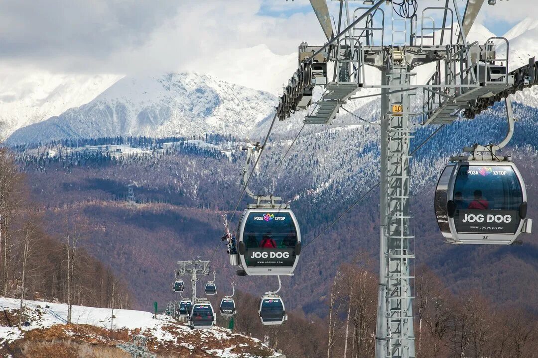 Красная поляна сочи канатная дорога. Канатная дорога Сочи красная Поляна.