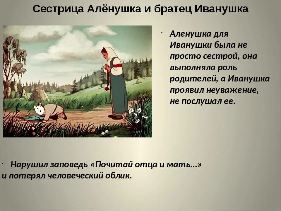 Сестрица алёнушка и братец Иванушка сказка 3 класс. Характеристика героев из сказки сестрица Аленушка и братец Иванушка. Сестрица Аленка и братец Иванцшка. Иллюстрация к сказке сестрица Аленушка и братец Иванушка.