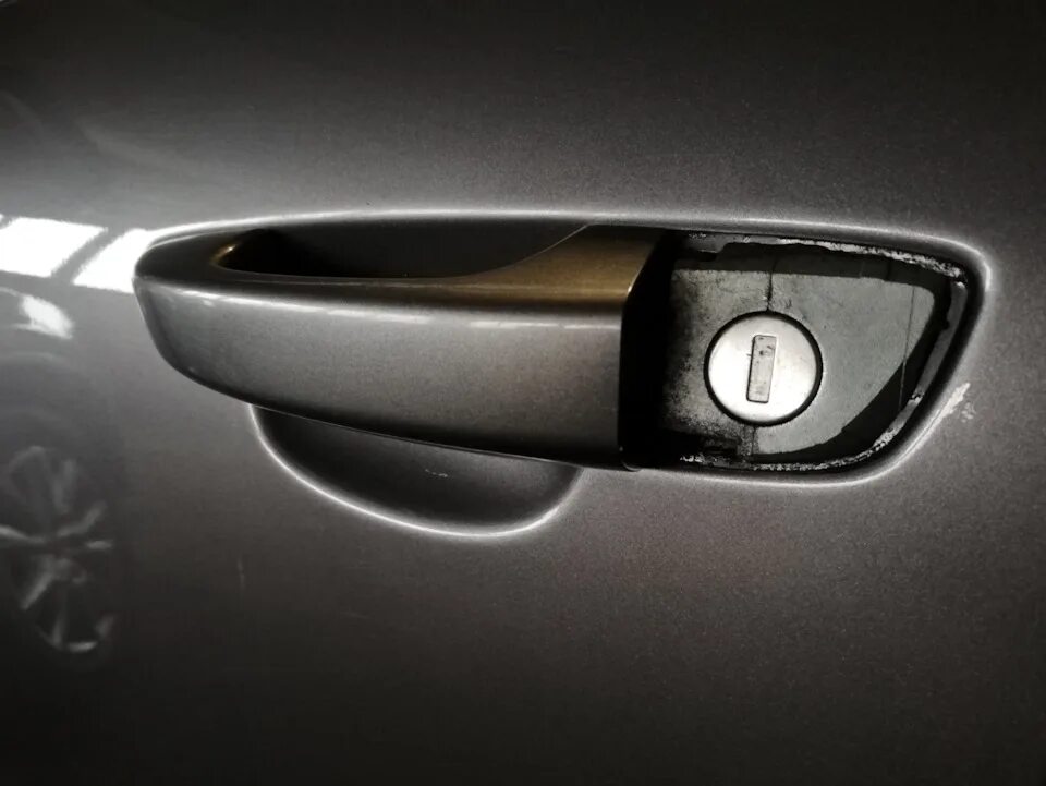 Как снять личинку замка туарег 7P6837167 Volkswagen вставка замка левая передняя volkswagen touareg ii 7p реста