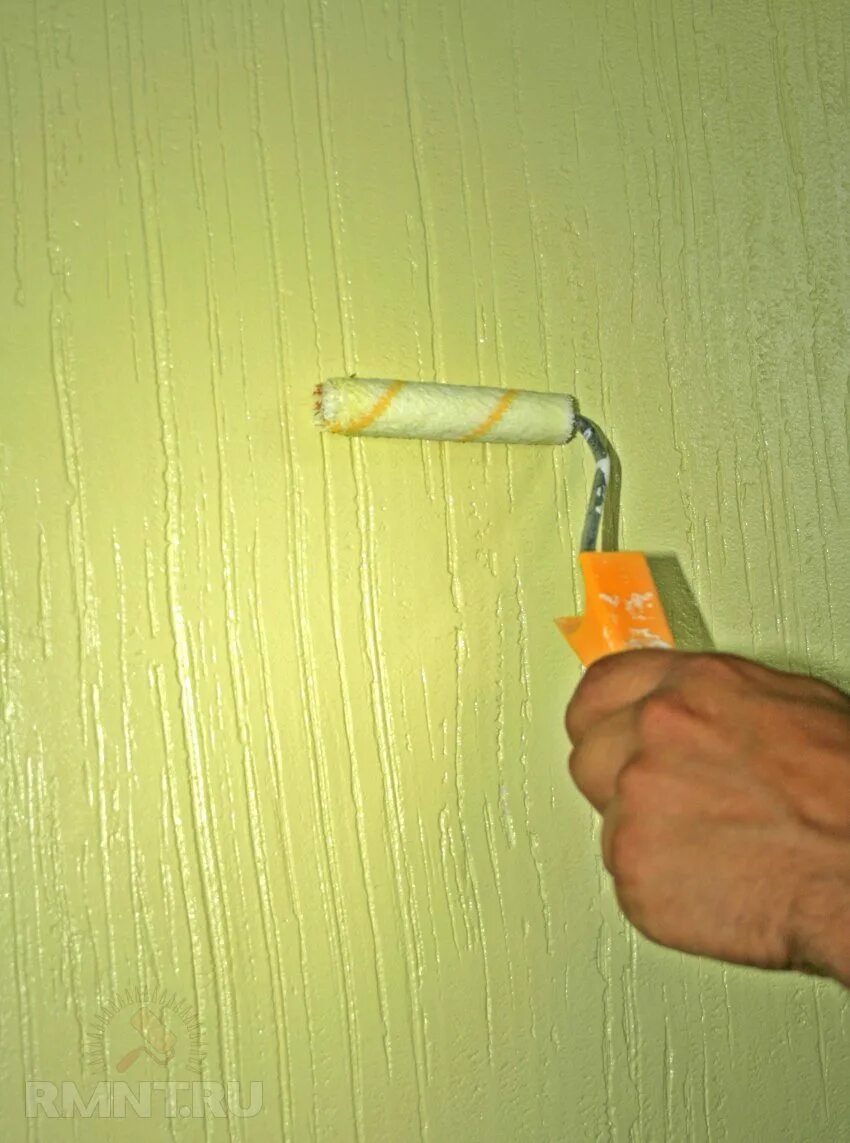 можно ли красить штукатурку краской