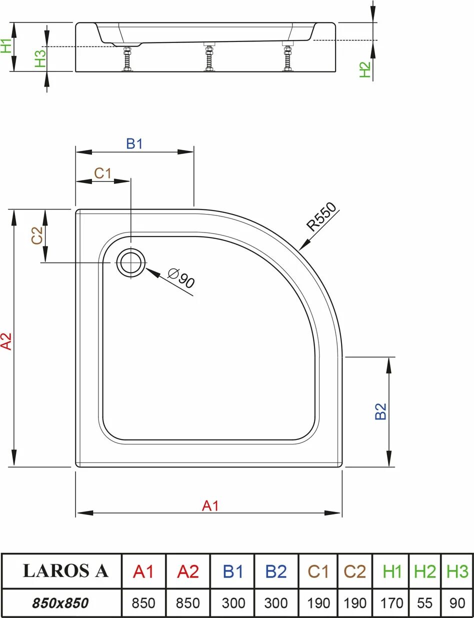 Душевой поддон 170. Radaway поддон акриловый 1000*900х*170 Laros d Compact. Calidad Radaway поддон dp14001000. Radaway Laros e Compact. Radaway Tasos Plus e.