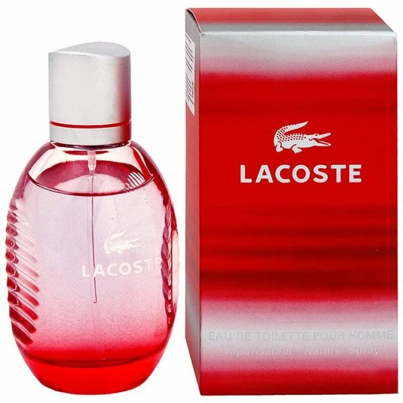 Lacoste Style in Play Red, EDT, 125 ml. Lacoste туалетная вода Style in Play, 125 мл. Lacoste Red Style in Play men 125ml EDT. Лакост ин плей мужские.