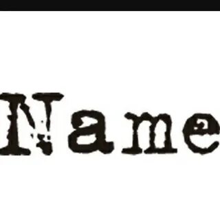 The second name