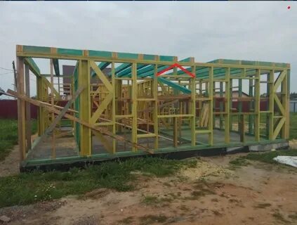 Обвязка каркасного дома из доски