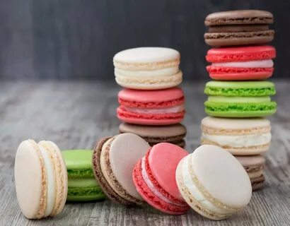 Французские печенья макароны