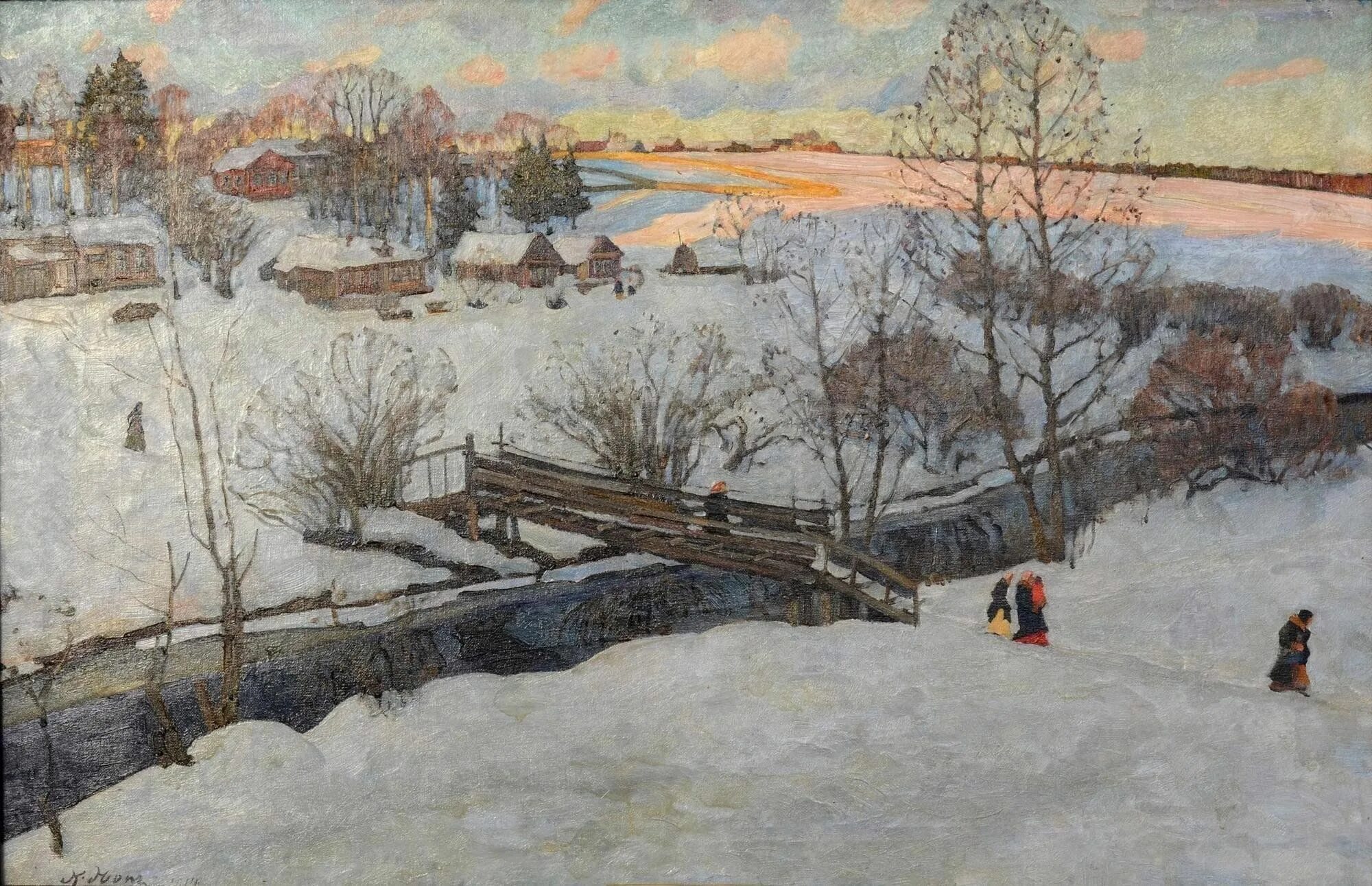 Русский запах снега. Константина Федоровича Юона (1875–1958).