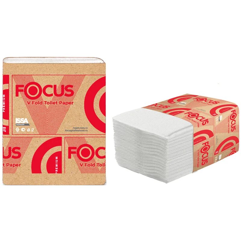 Туалетная бумага Focus 5049979. 5049979 Туалетная бумага листовая белая Focus Premium 250л 2-сл v-сл 23 10.8см 30/1. Туалетная бумага листовая 5049979. Туалетная бумага в листах/v-слож/2сл/108*230мм/250л/Focus Premium.