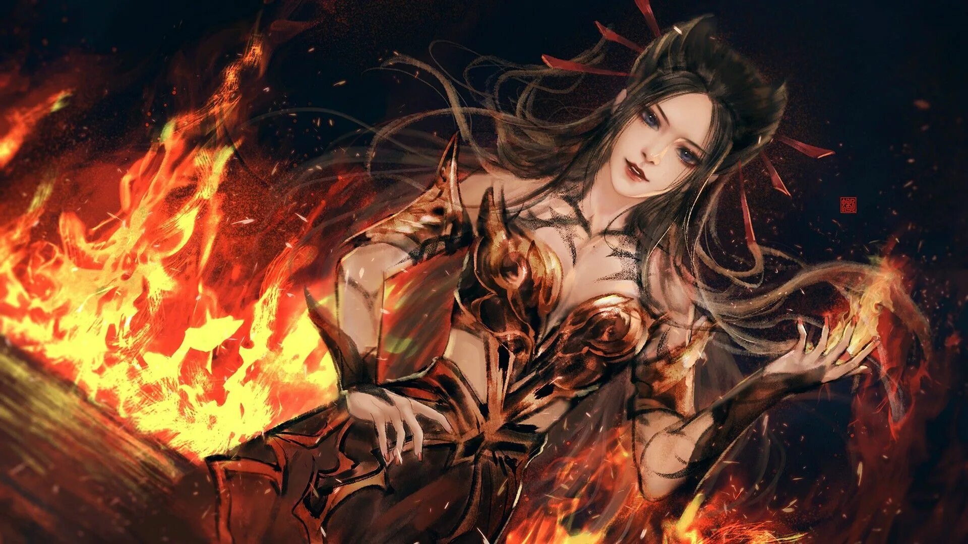 Дем арт. Diễm linh cơ арт.