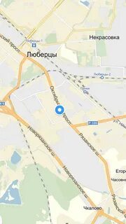 Люберцы на карте