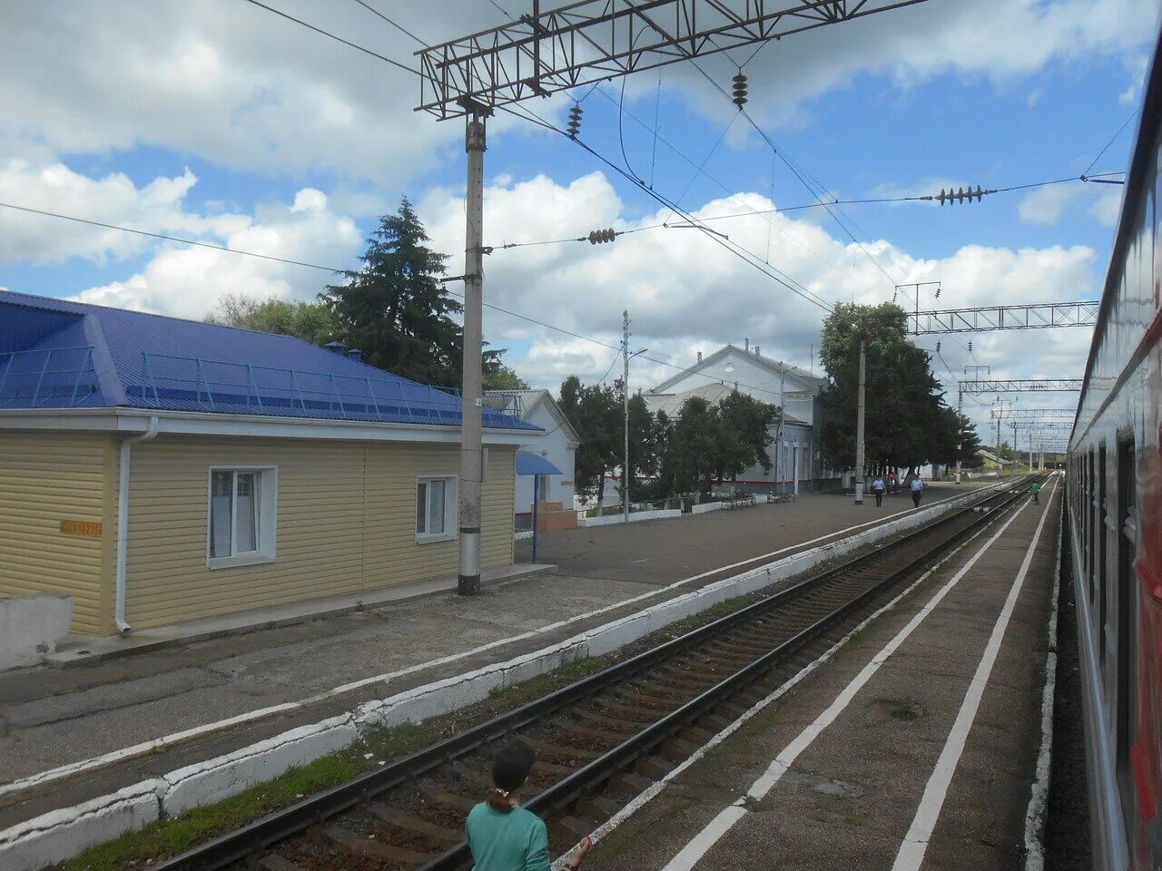 Москва тимашевска жд. Станция Динская Краснодарский край. Железнодорожная станция Динская. ЖД вокзал Динская. Станица Динская ЖД вокзал.