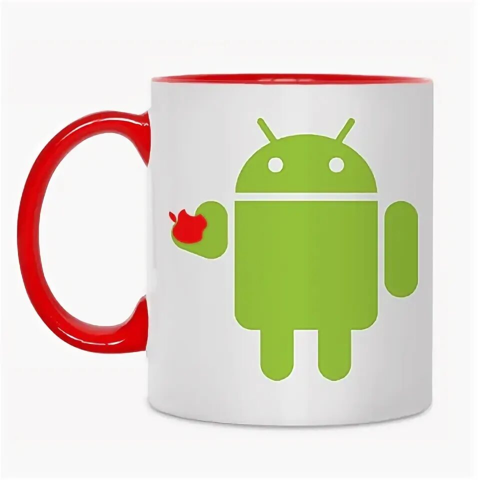Андроид чашки. Кружка android. кружка &quot;андроид-яблоко&quot;. кружка android и apple. кружка optima design.