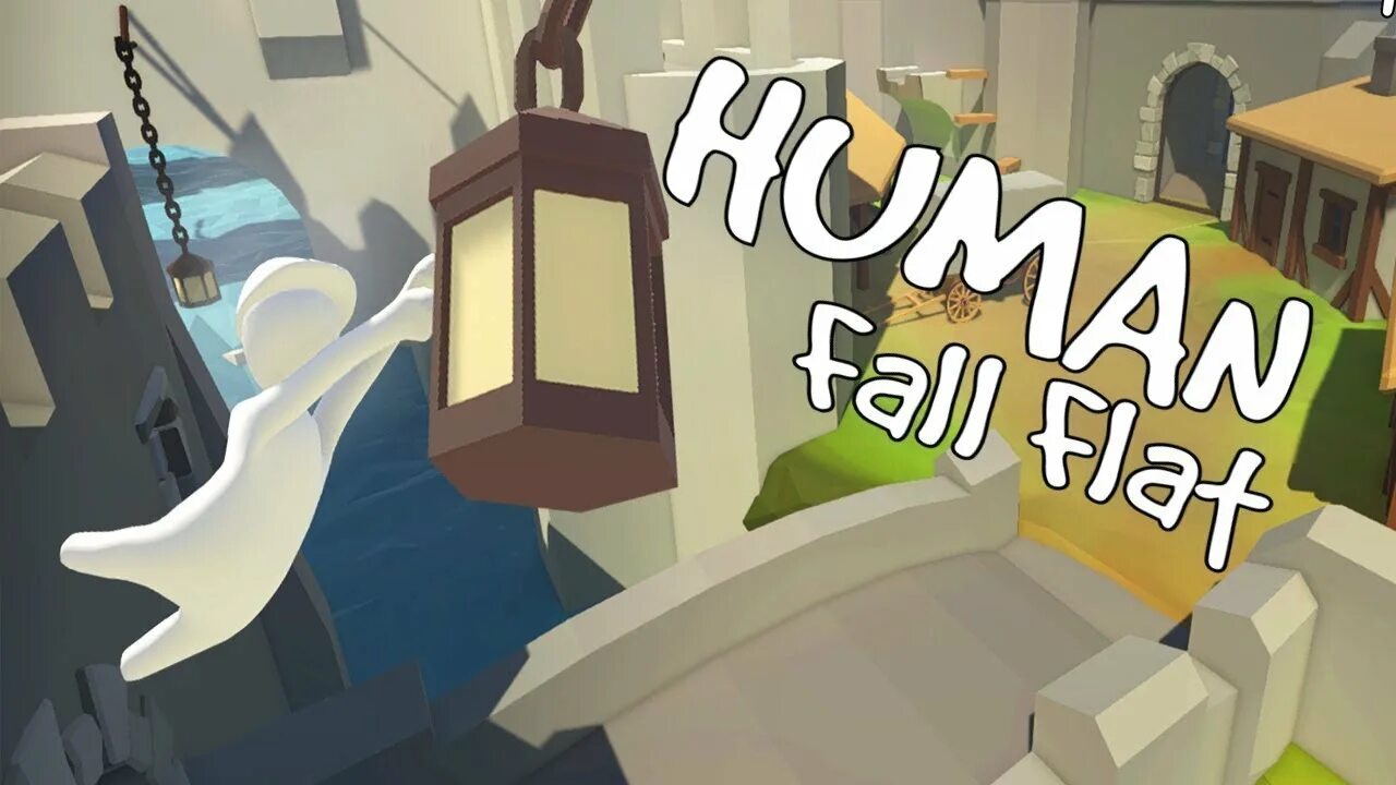 Игра Fall Flat. Human Fall Flat логотип. Human Fall Flat геймплей. Human Fall Flat превью. Fall flat стим