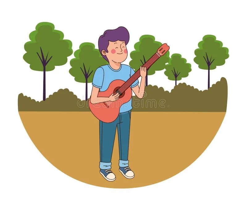 Mark likes playing the Guitar in the Park. Playing Guitar in the Park. Турист с гитарой. Mark likes playing the Guitar in the Park картинка. Mark likes playing