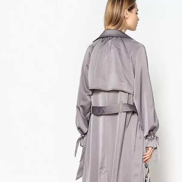 тренч женский burberry 2020. пальто зимнее комбинированное.