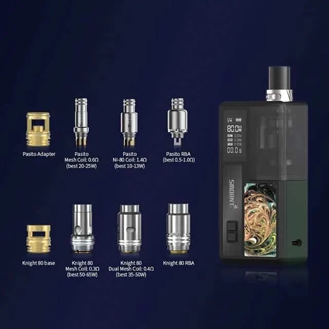 Пасто 2. Smoant Knight 80 pod Kit испаритель. Кнайт 2 вейп испаритель. Smoant Knight 80 испарители. Картридж+2 испарителя Smoant Knight 80 pod KL-027-pod.