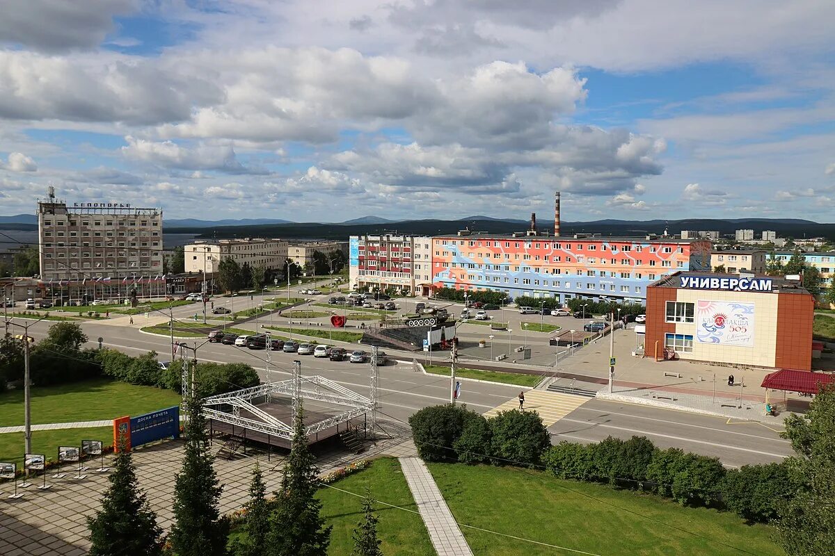 Площадь кандалакши