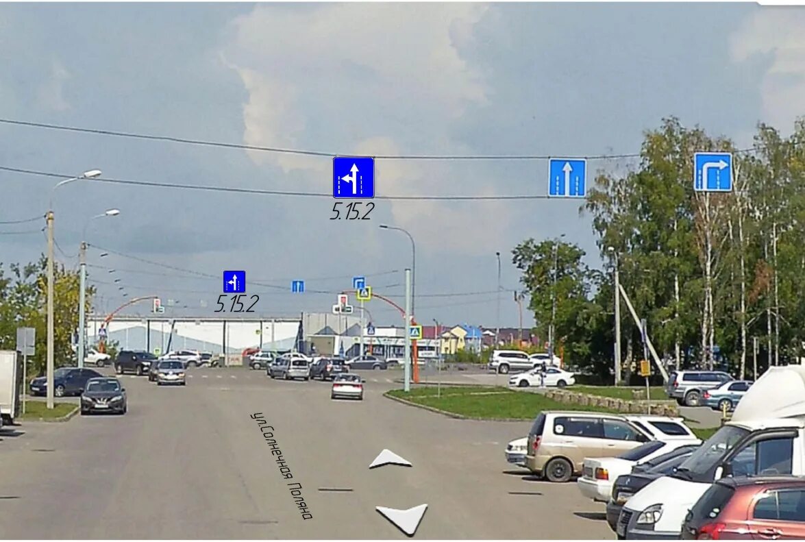 Новая схема движения на солнечной В Краснодаре на нескольких участках ул. Восточно-Кругликовской изменится организ