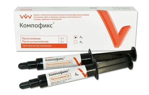 Композитный цемент для фиксации коронок