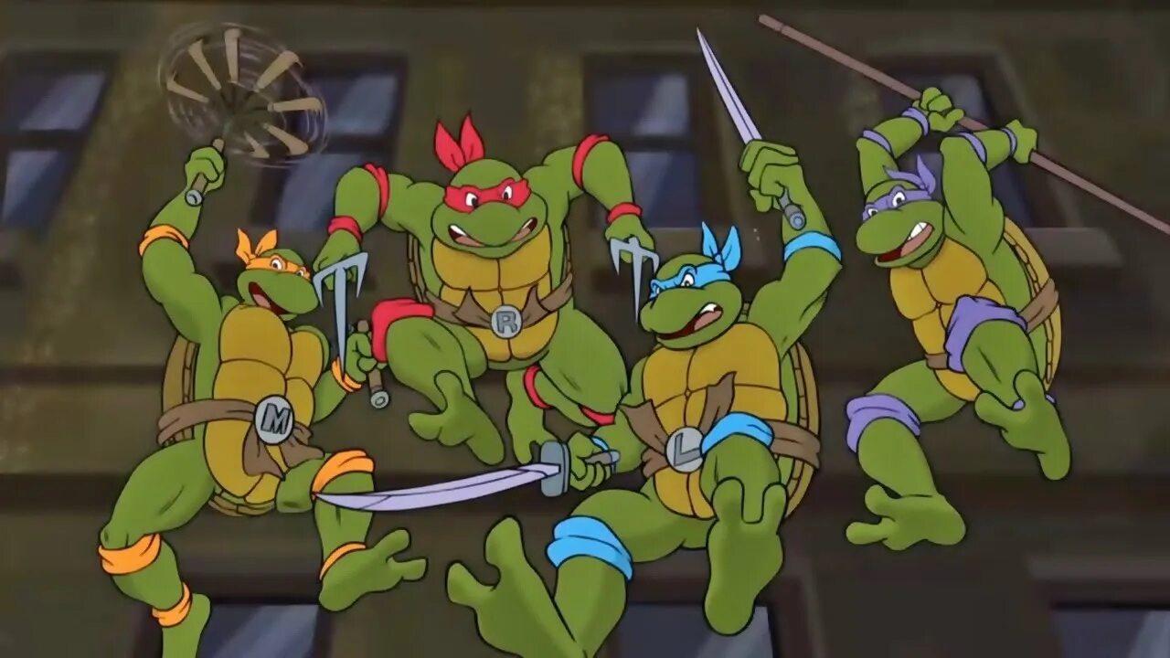 Video tmnt. Черепашки-ниндзя 1987-1996. Черепашки мутанты ниндзя 1987 Донателло.