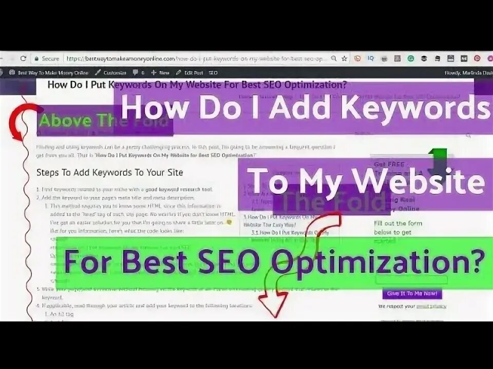 Added keyword. Added keyword