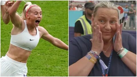 Chloe Kelly's ecstatic mum recounts 'dream come true' match-...