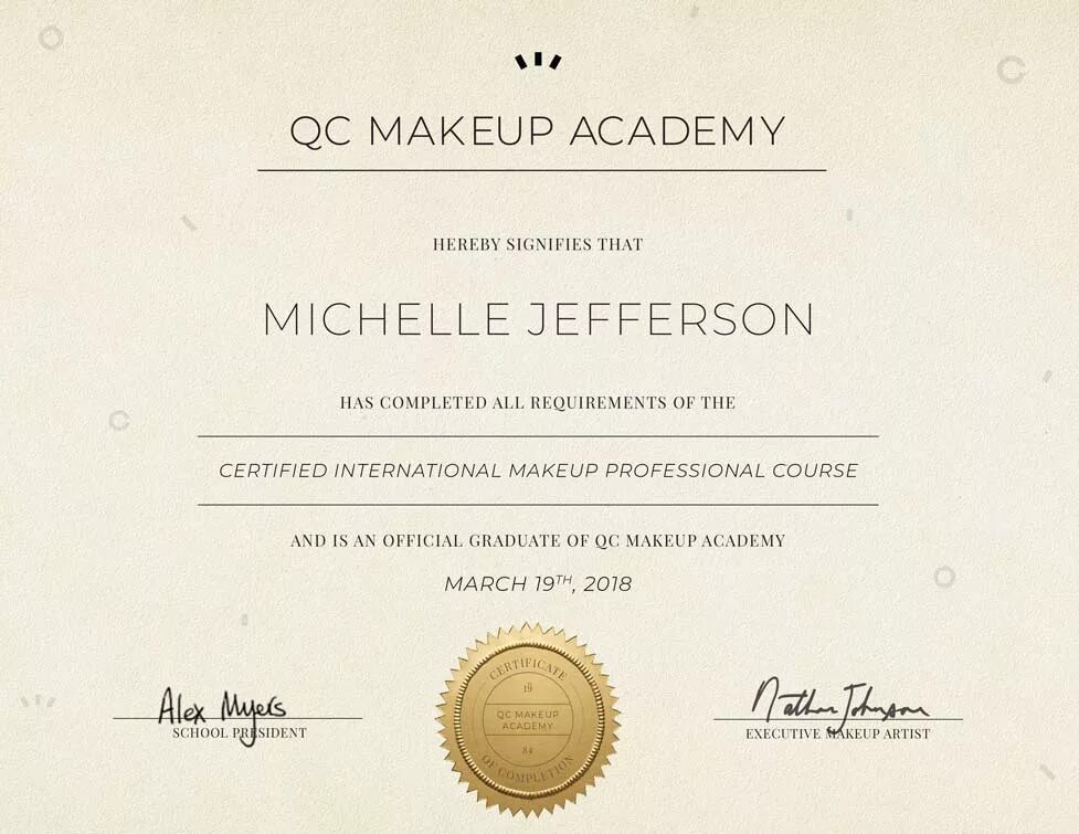 Made certificate. Сертификат make up. Professional Certificate make up artist. Сертификат макеуп. Certificate of completion Makeup.