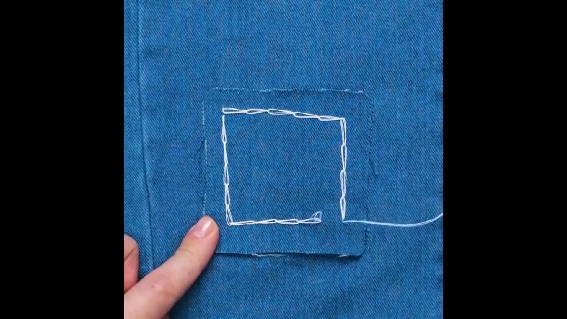 Незаметный шов. Невидимый шов для сшивания. потайной шов вручную. шитье потайные стежки. потайной шов ручной для заплатки.
