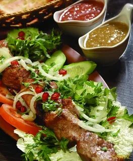 Кавказская кухня шашлык