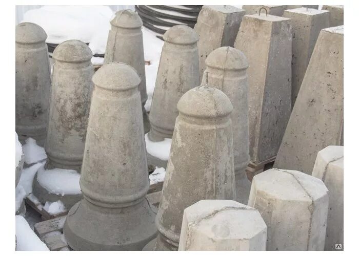 красные бетонные конусы. бетонные конусы ограждения. бетонные конусы. бетонные конусы. блок ограждения бо 30.