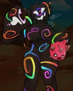 I drew the Tarr from Slime Rancher thanks to my discord. ᴅᴏᴜɢʜᵗᵉᵃ ☕ op Twit...