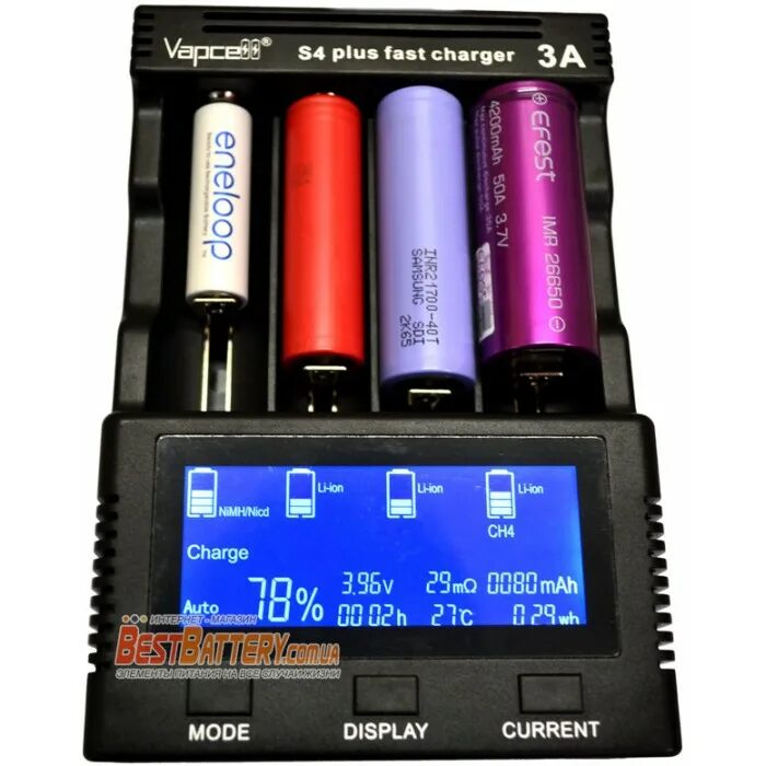 Vapcell s4 plus v 3.0. Vapcell s4 plus v 3.0