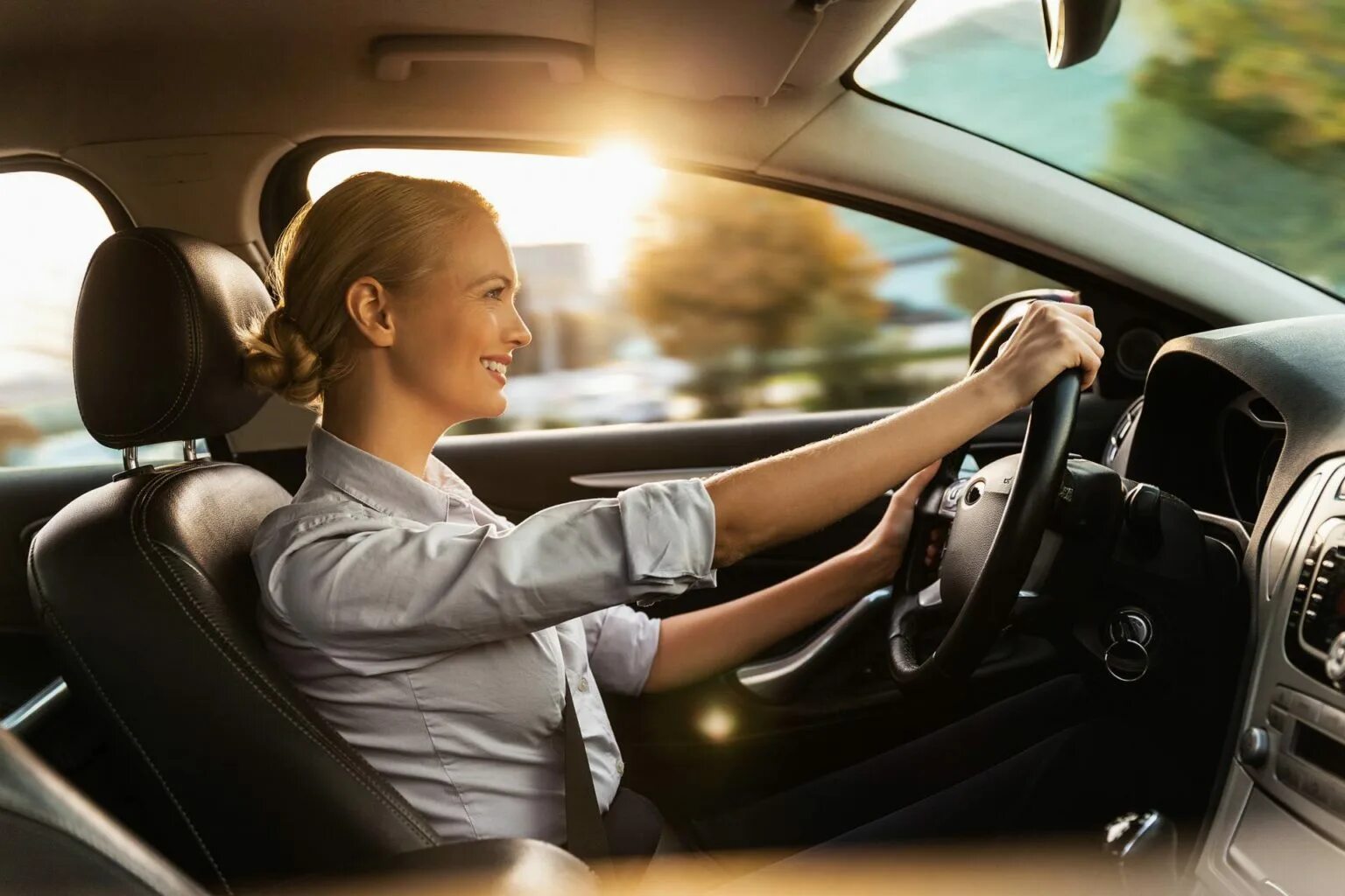I to work by car