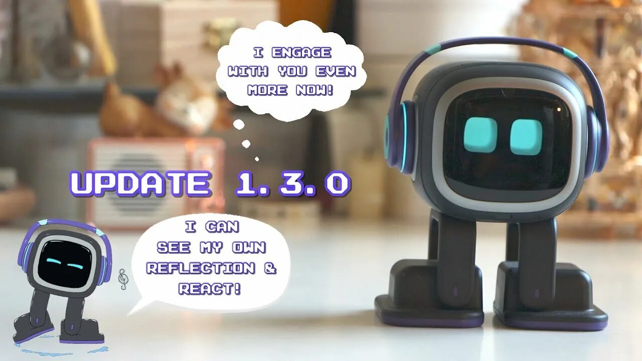 Робот эмо русский язык. Робот эмо. Маленький робот emo. Настольный робот emo. Emo - робот питомец.