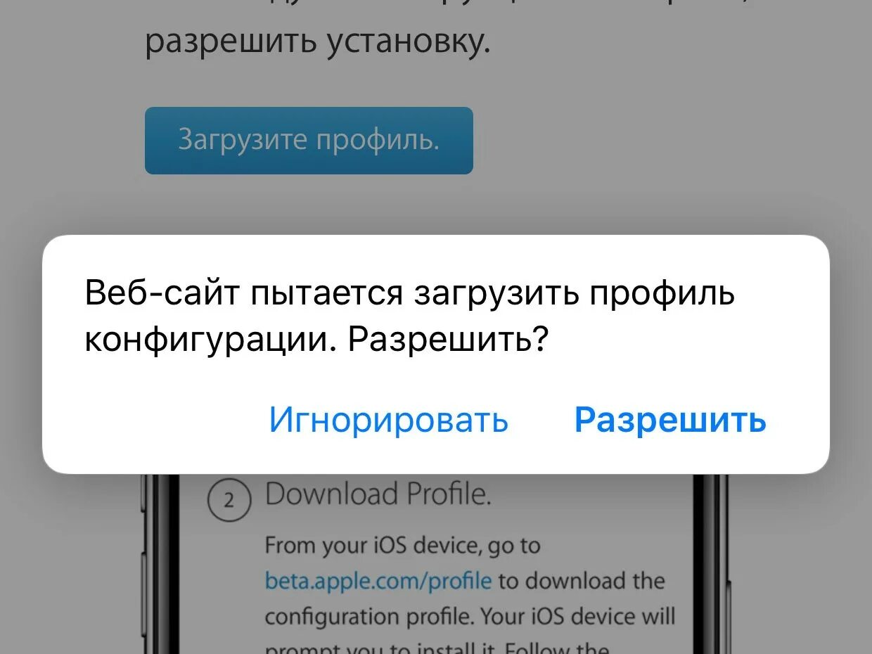 Сбой установки ios. Ios профиль конфигурации. профиль конфигурации iphone что это. профиль загружен айфон. веб-сайт пытается загрузить профиль конфигурации что это.