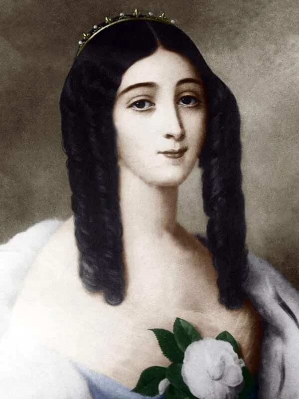 Дама с каменьями чья подпись. Мари Дюплесси (1824–1847). Мари Дюплесси дама с камелиями. Мари Дюплесси портрет. Альфонсина Дюплесси.