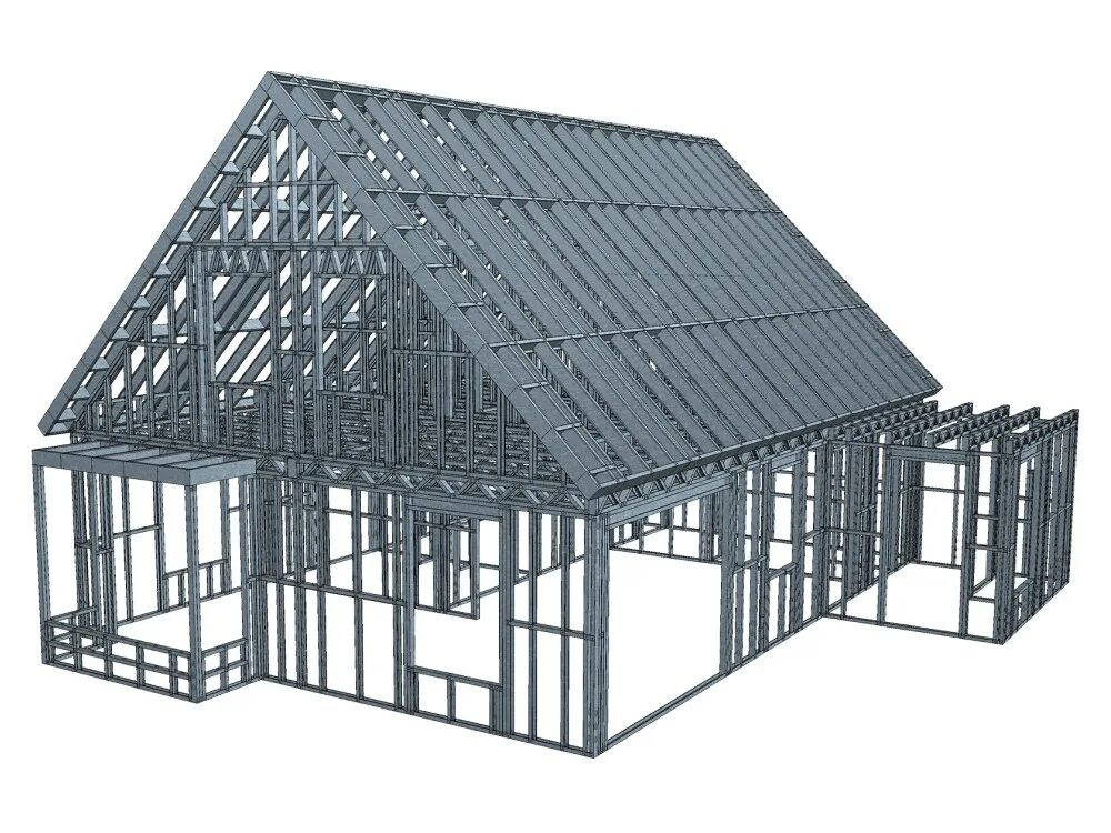 ЛСТК барнхаус. ЛСТК профиль барнхаус. Барнхаус из ЛСТК. ЛСТК Barn House. Сборные металлические дома