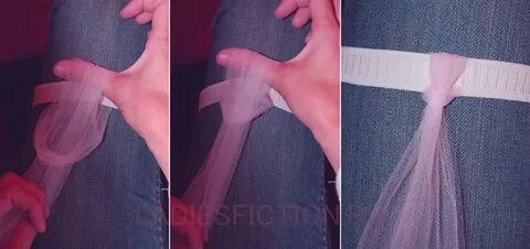 Как зашить фатин