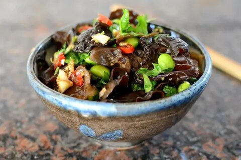 Салат с китайскими грибами