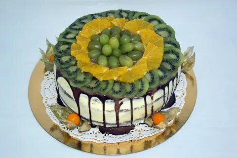 Фрукты в торт какие