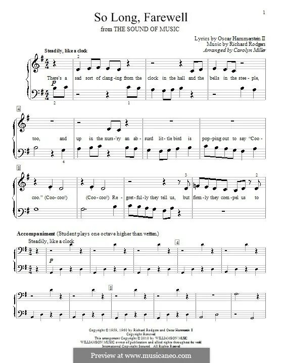 Песня it s be so long. Farewell Ноты. So long Ноты. So long Ноты для фортепиано. Words Music Ноты.