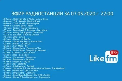 Песни лайк фм