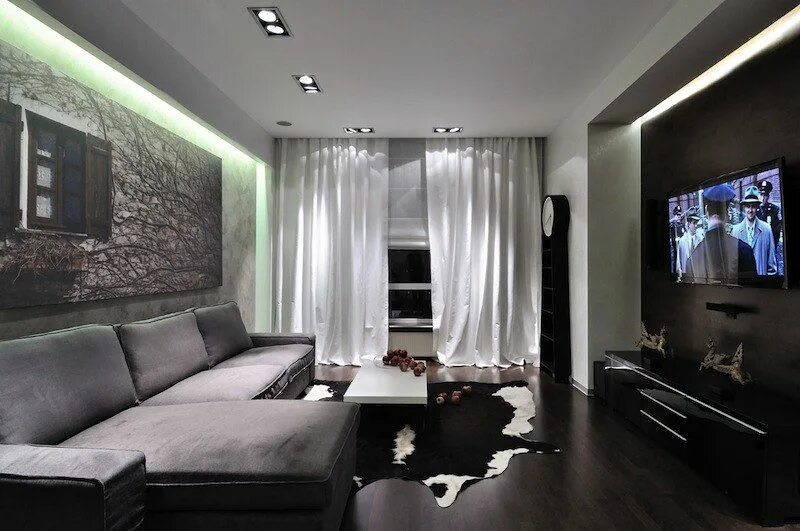 3 Distinctly Themed Apartments Under 800 Square Feet with Floor plans House desi