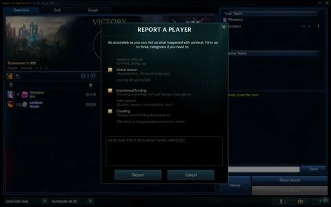 Update report