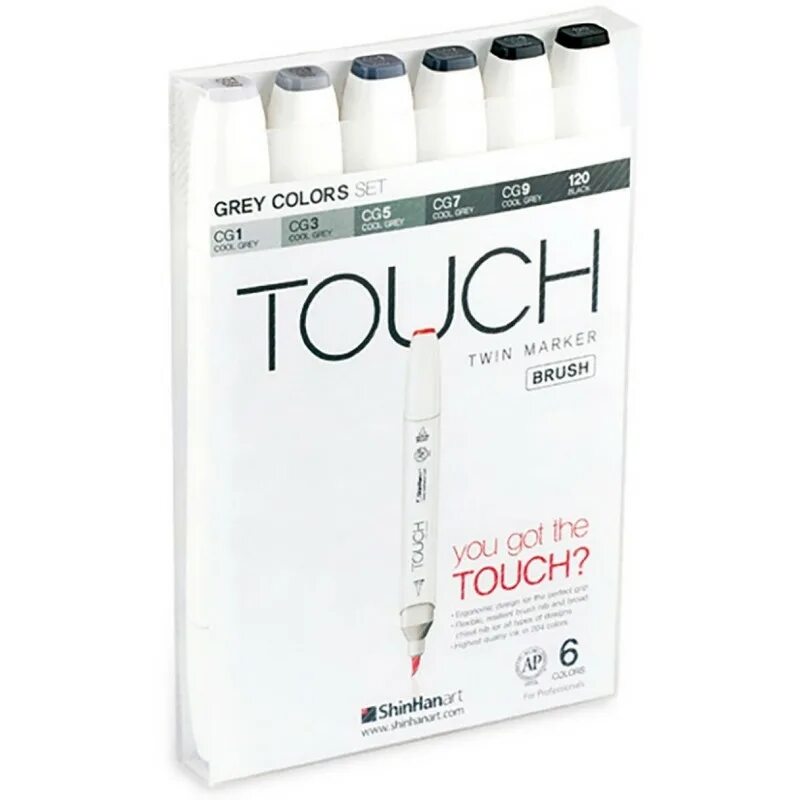 Набор маркеров Touch Brush. Touch Twin Brush маркер. Shinhanart маркеры Touch серые тона. Спиртовые маркеры Touch браш￼.