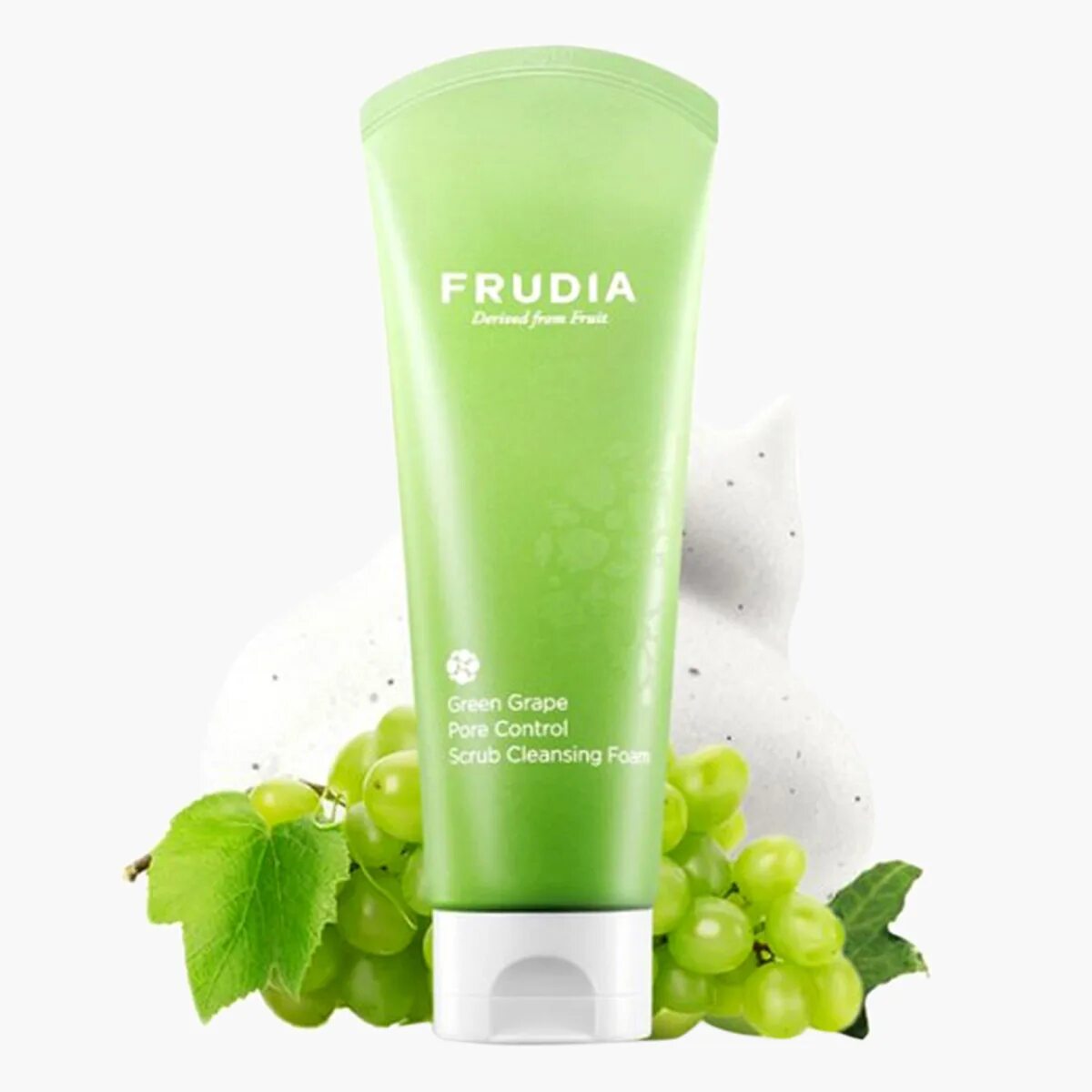Pore remedy renewing foam cleanser. Frudia scrub cleansing foam. frudia green grape pore control. cleansing foam green grape.